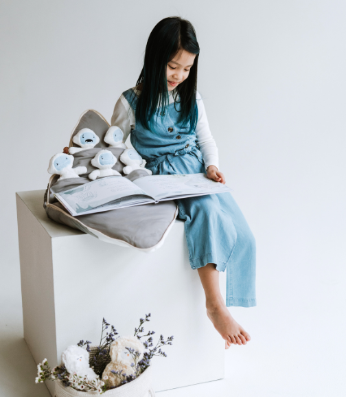 The Feels Kit - 5 Plush toys, 2 books and a Pillow