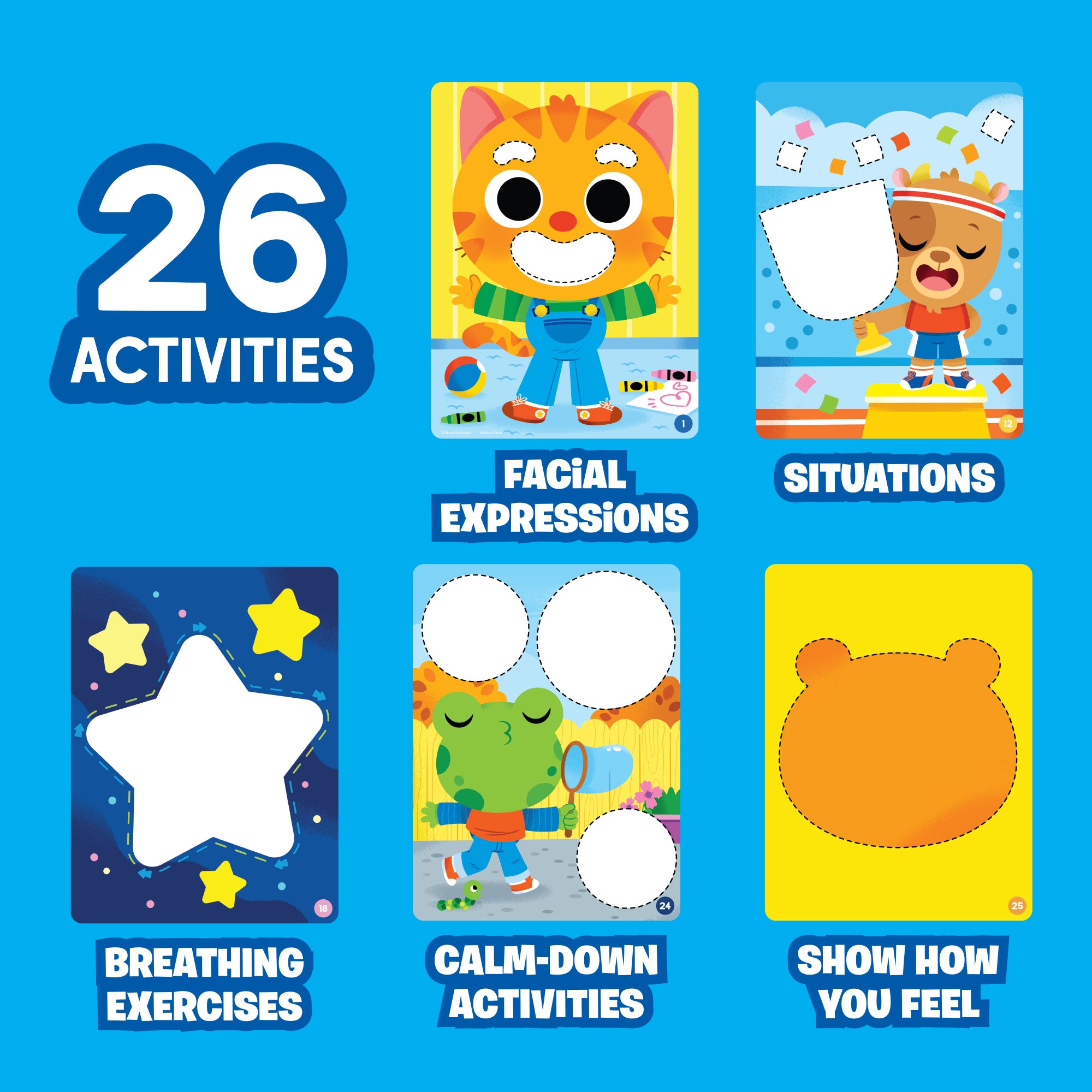 Playfoam Shape and Learn Feelings