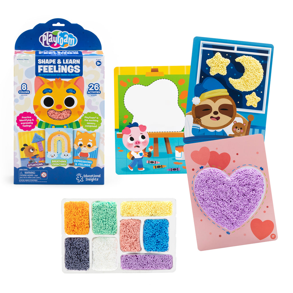 Playfoam Shape and Learn Feelings