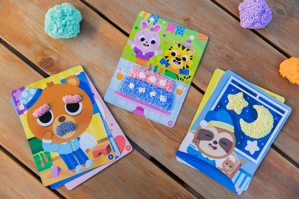 Playfoam Shape and Learn Feelings