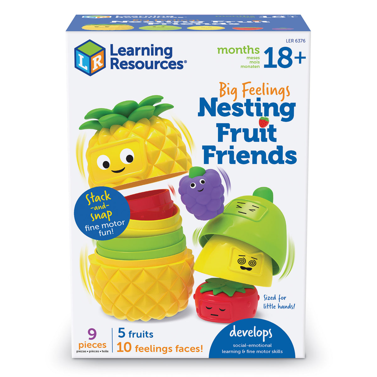 Big Feelings Nesting Fruit Friends