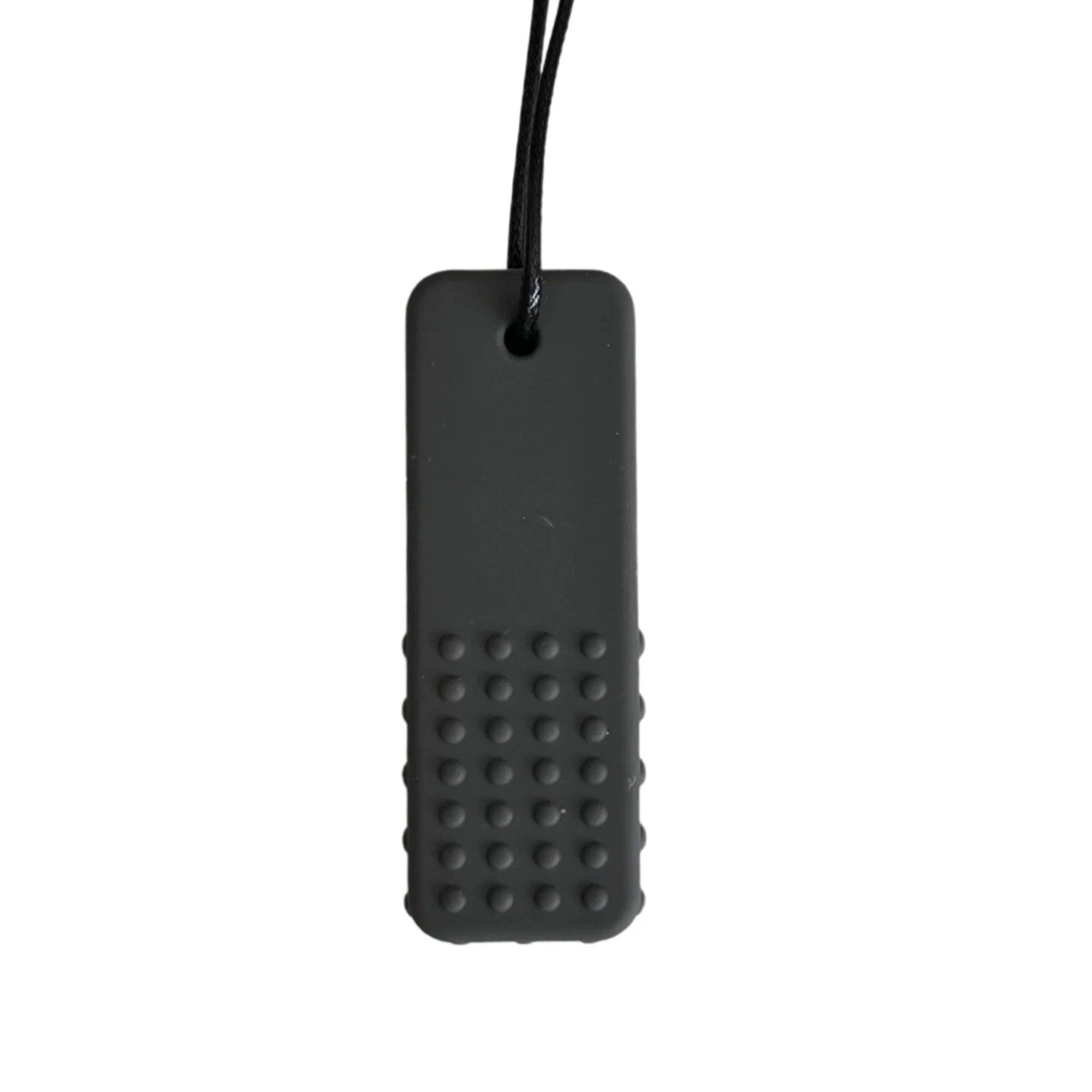 Block Pendant – Simple. Strong. Sensory: Gray