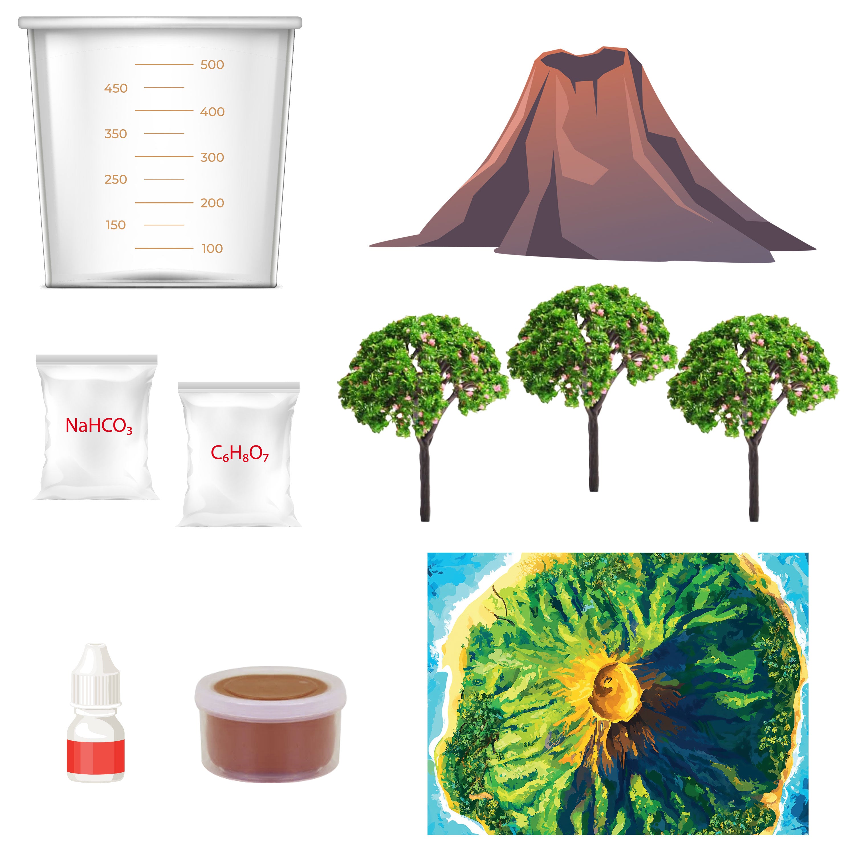 Explosive Volcano Lab Kit