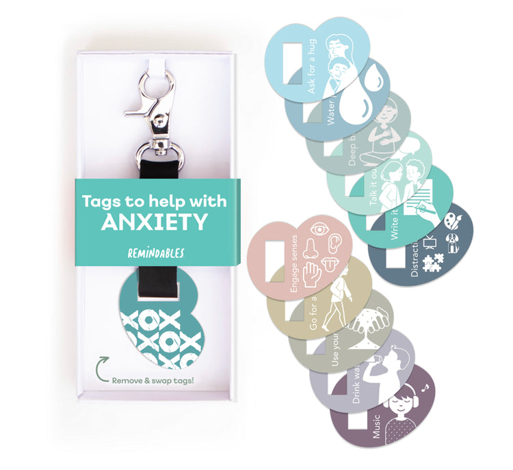 Anxiety Set (1 strap + 12 tags)