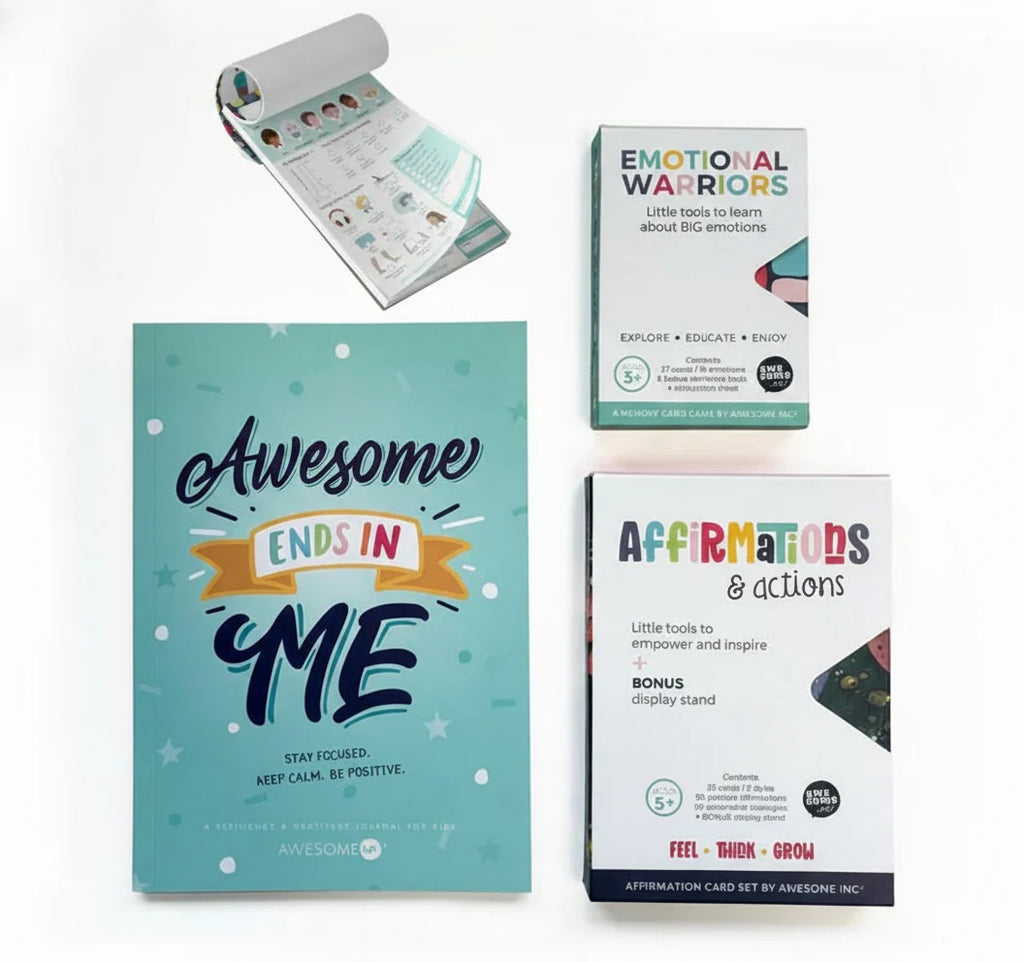Calm Kids Toolkit 5 to 12 plus years by Awesome Inc Bundle