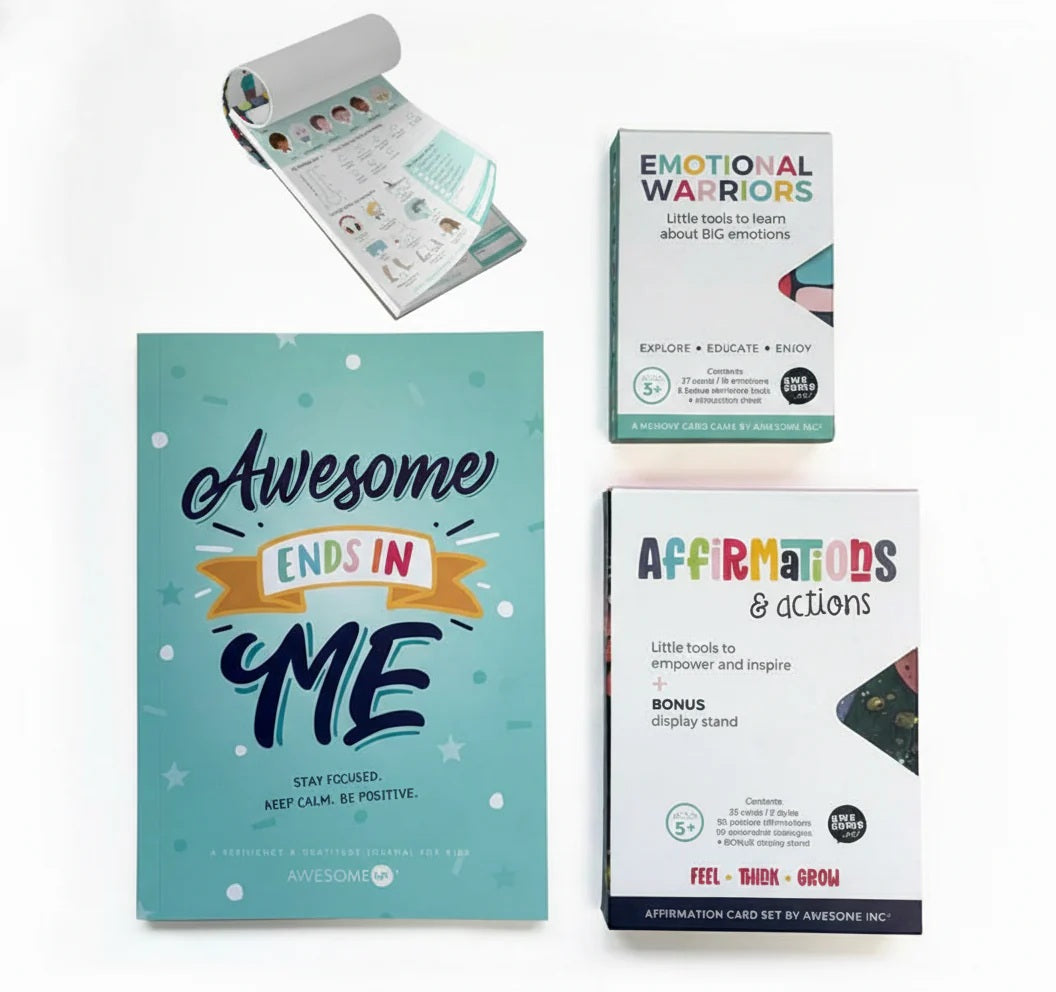 Calm Kids Toolkit 5 to 12 plus years by Awesome Inc Bundle