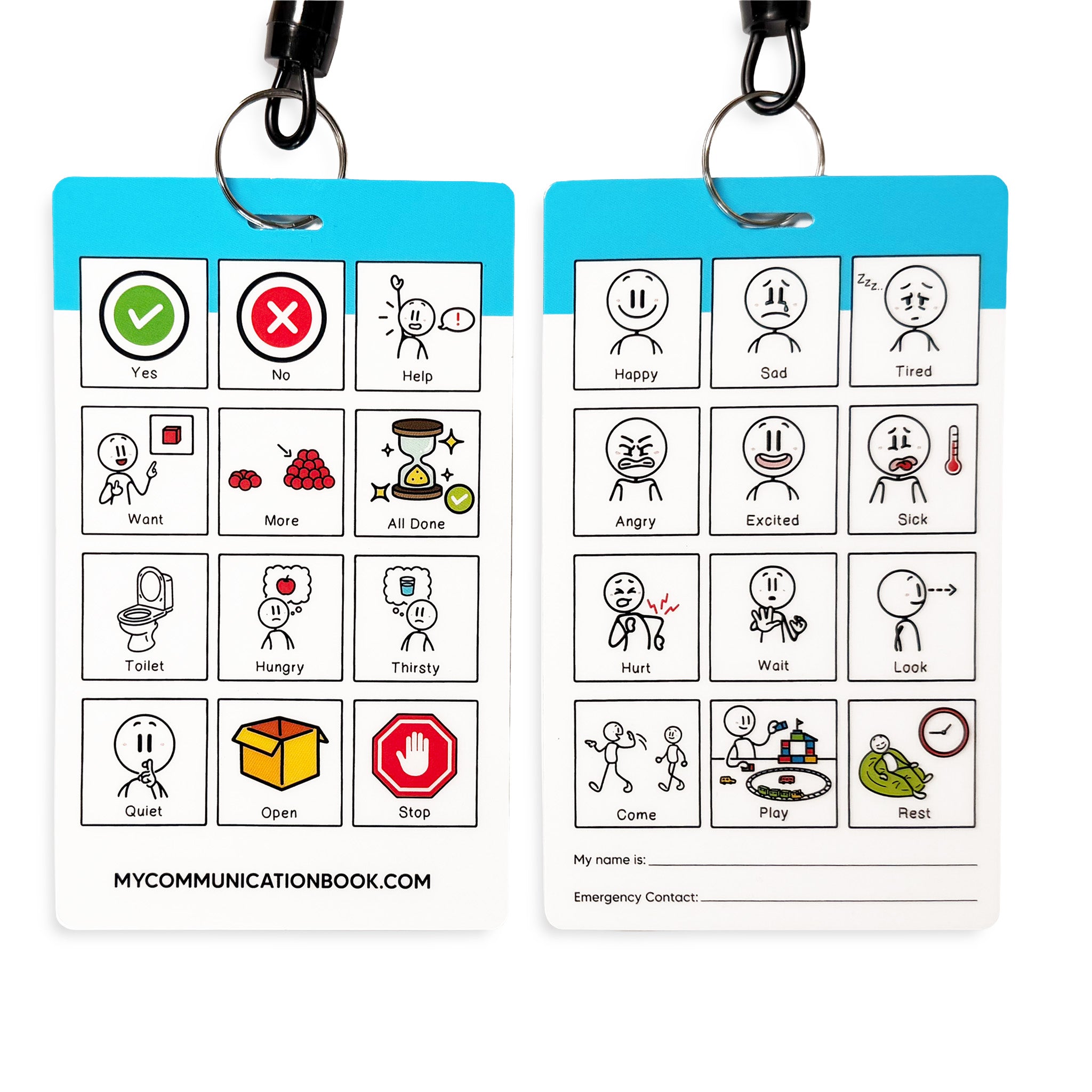 Communication Card - Every Day Words