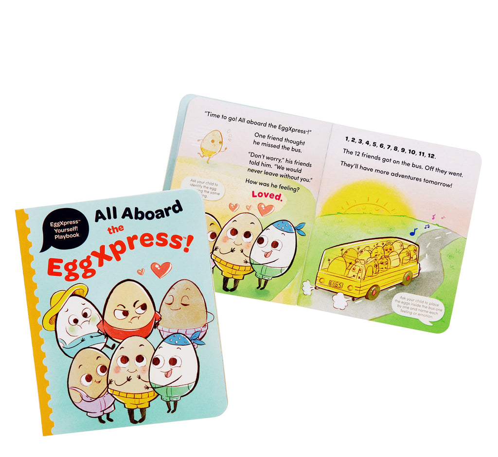 EggXpress Yourself! Match & Learn Eggs by Battat Education