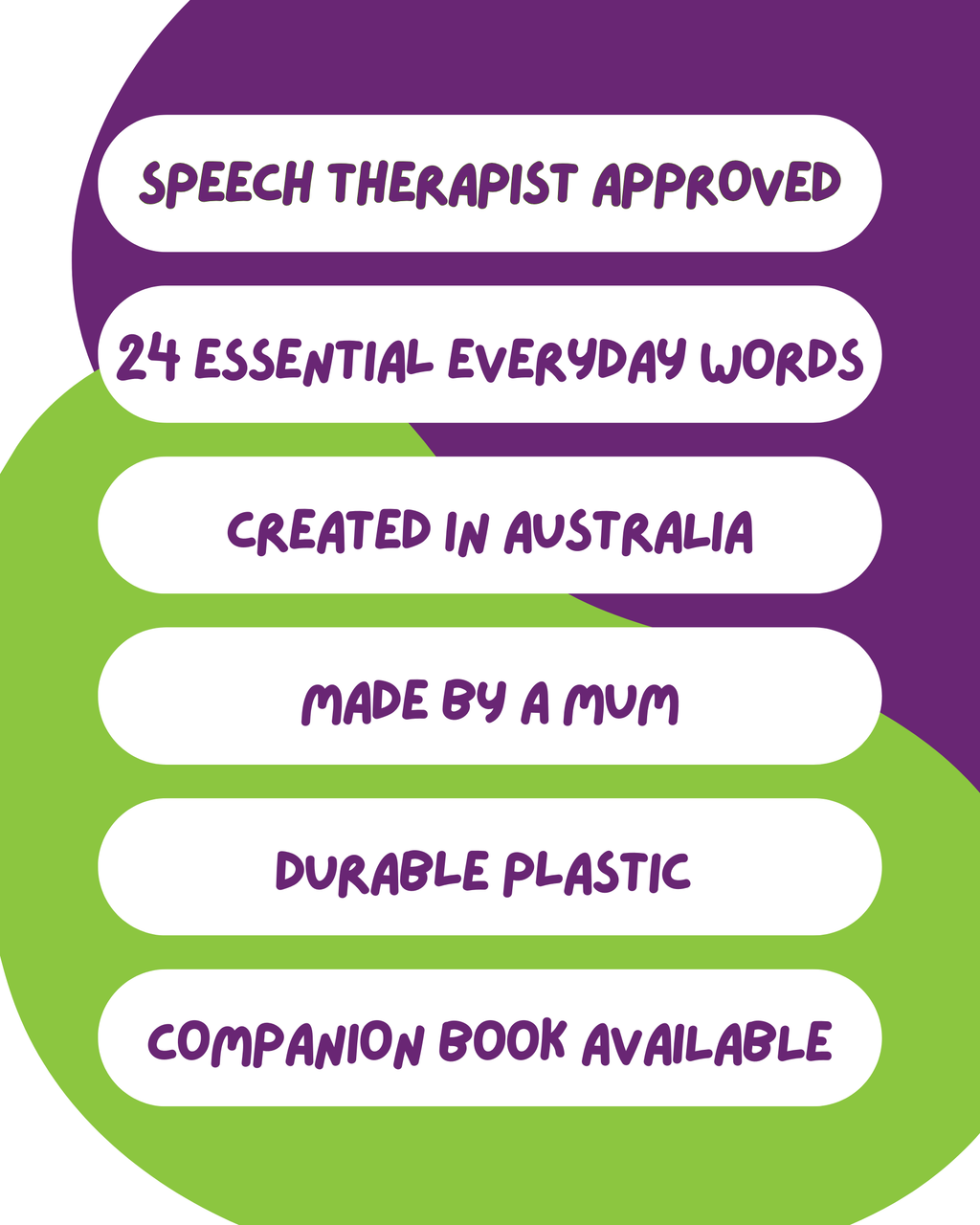 Communication Card - Every Day Words