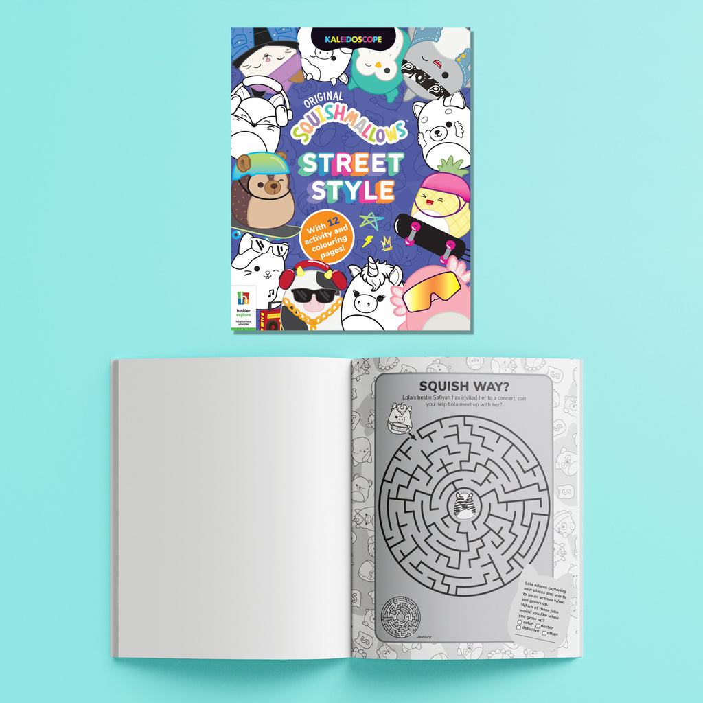 Squishmallows Creative Colouring Kit