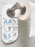 Toilet Teaching Helper - Toilet Sequencing Visual
