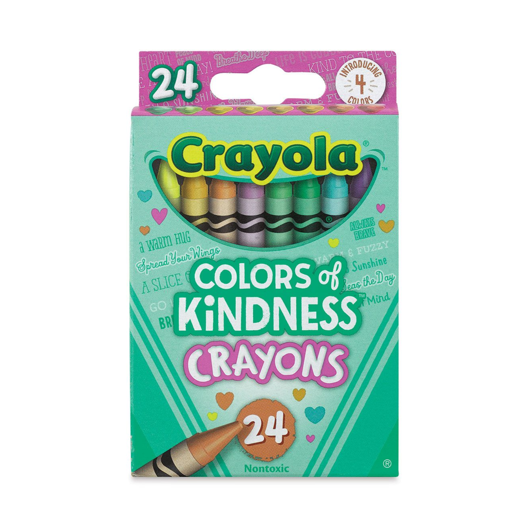 Crayola 24 Colours of Kindness Crayons