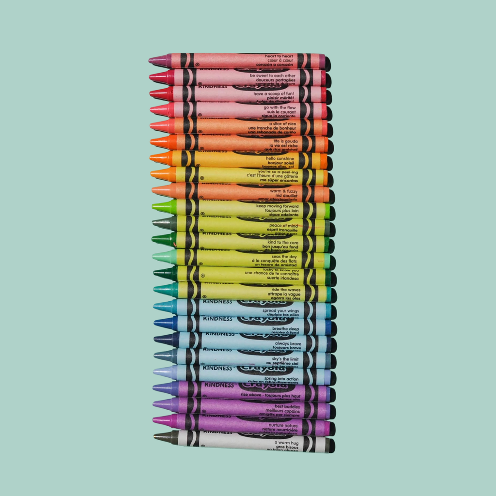 Crayola 24 Colours of Kindness Crayons