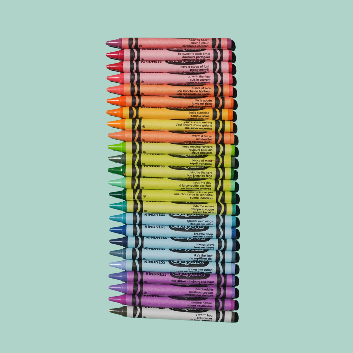 Crayola 24 Colours of Kindness Crayons