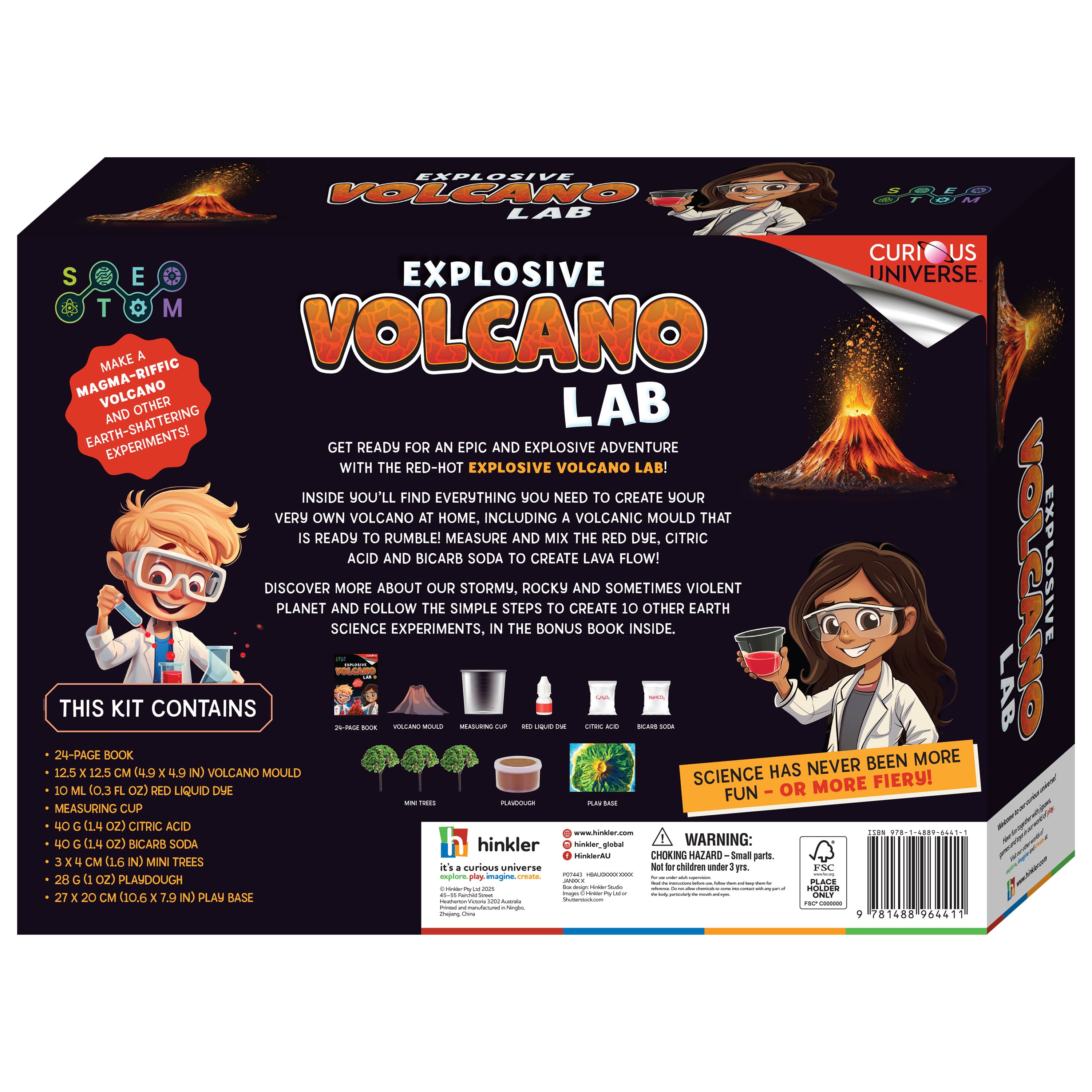 Explosive Volcano Lab Kit