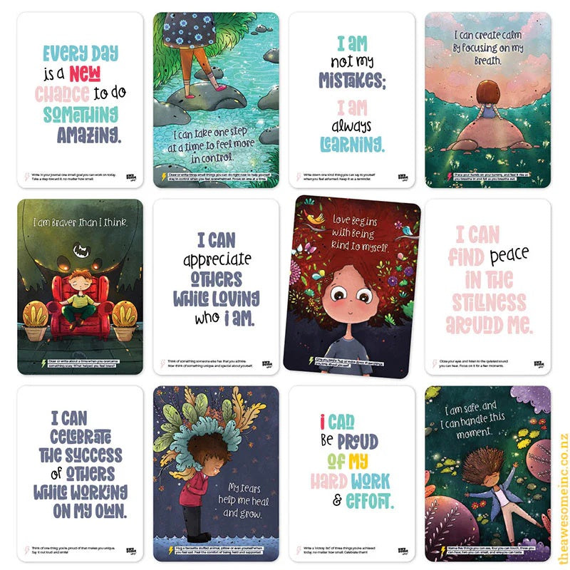 Calm Kids Toolkit 5 to 12 plus years by Awesome Inc Bundle