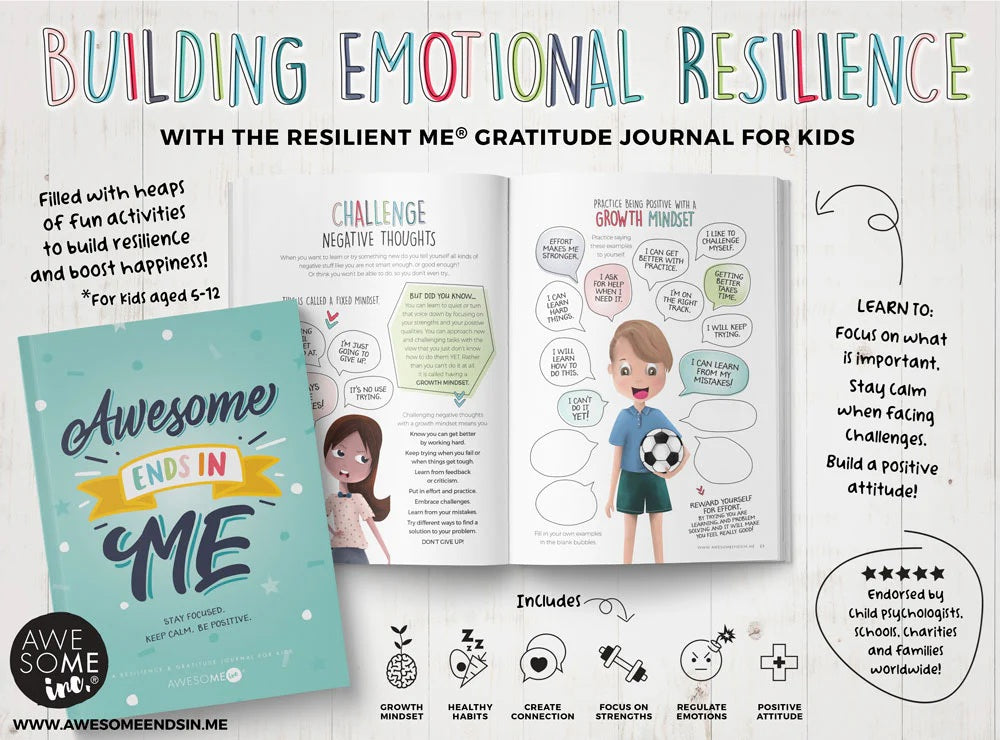 Calm Kids Toolkit 5 to 12 plus years by Awesome Inc Bundle