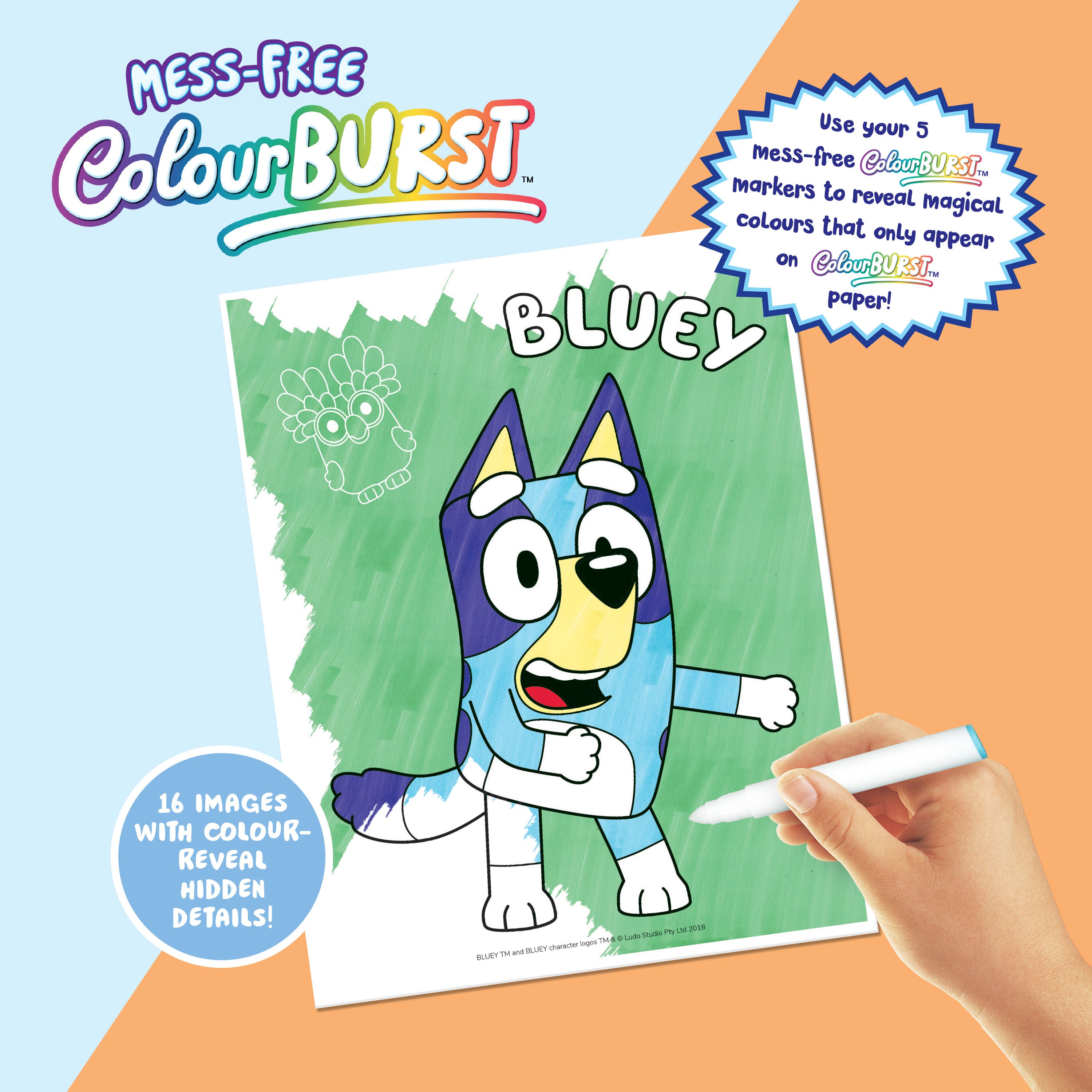 Inkredibles Colour Burst Bluey