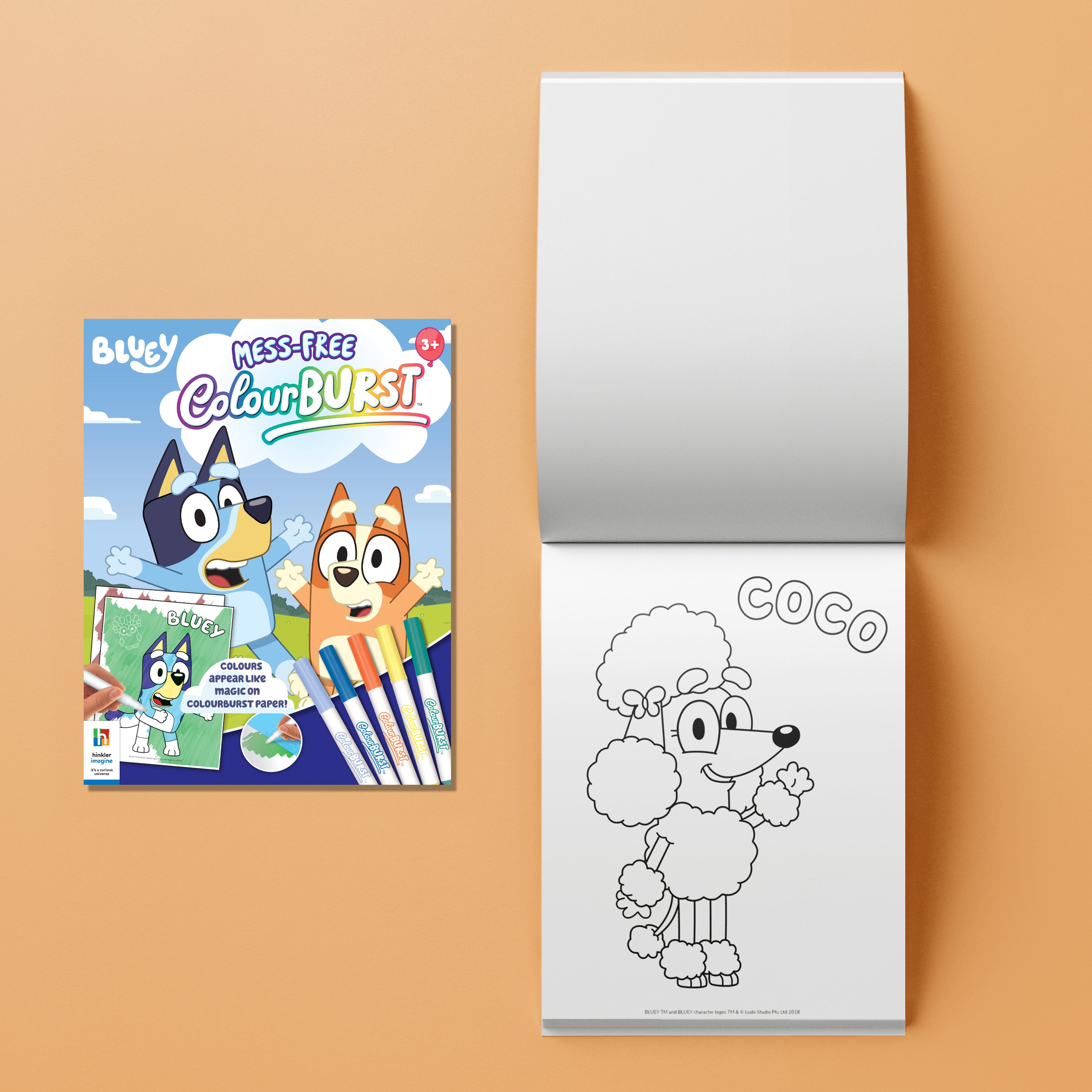 Inkredibles Colour Burst Bluey