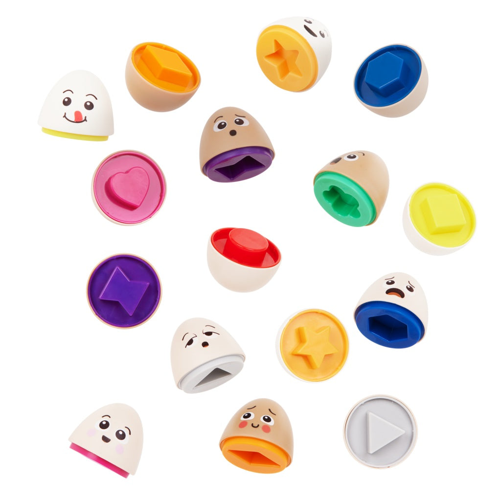 EggXpress Yourself! Match & Learn Eggs by Battat Education