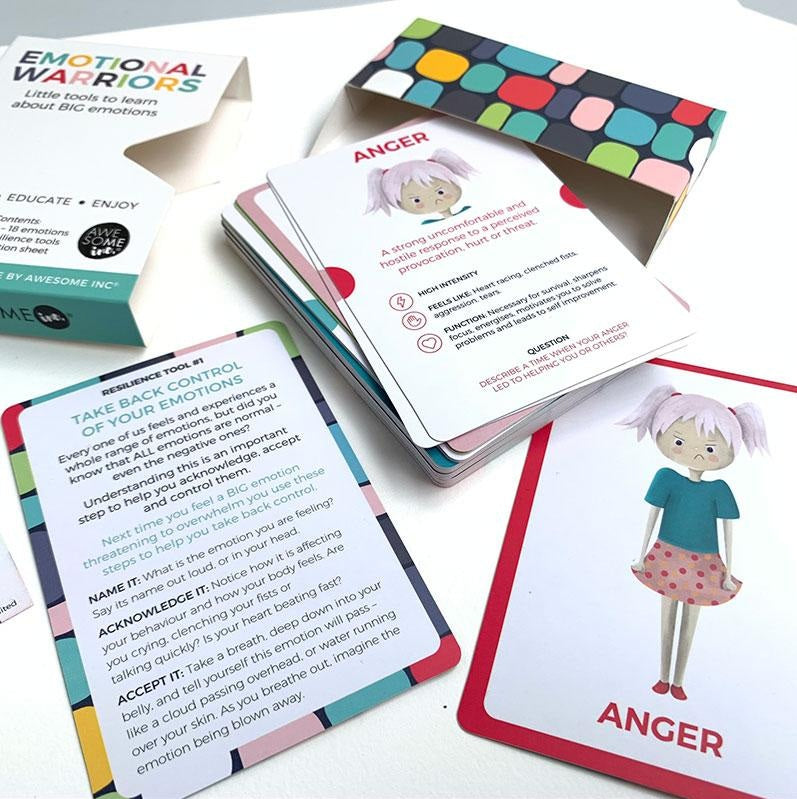 Calm Kids Toolkit 5 to 12 plus years by Awesome Inc Bundle