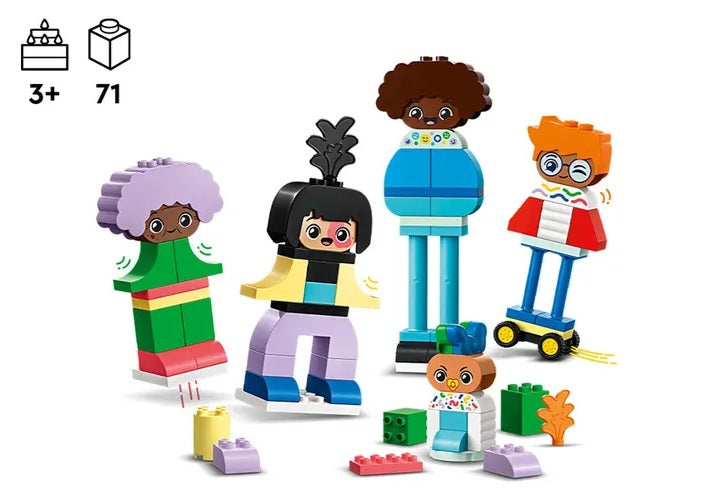 Buildable People with Big Emotions - Lego Duplo