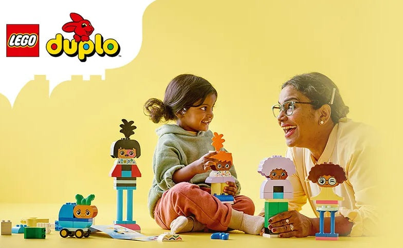 Buildable People with Big Emotions - Lego Duplo