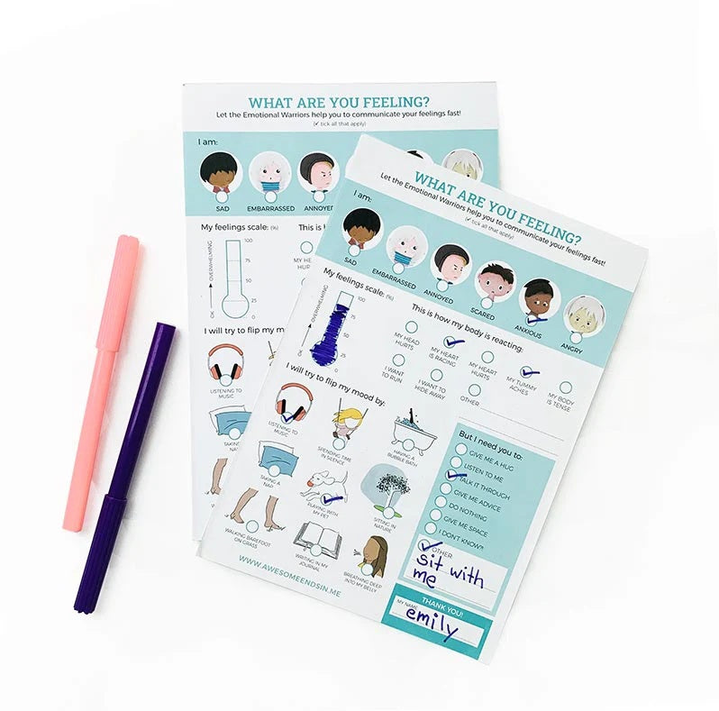 Calm Kids Toolkit 5 to 12 plus years by Awesome Inc Bundle