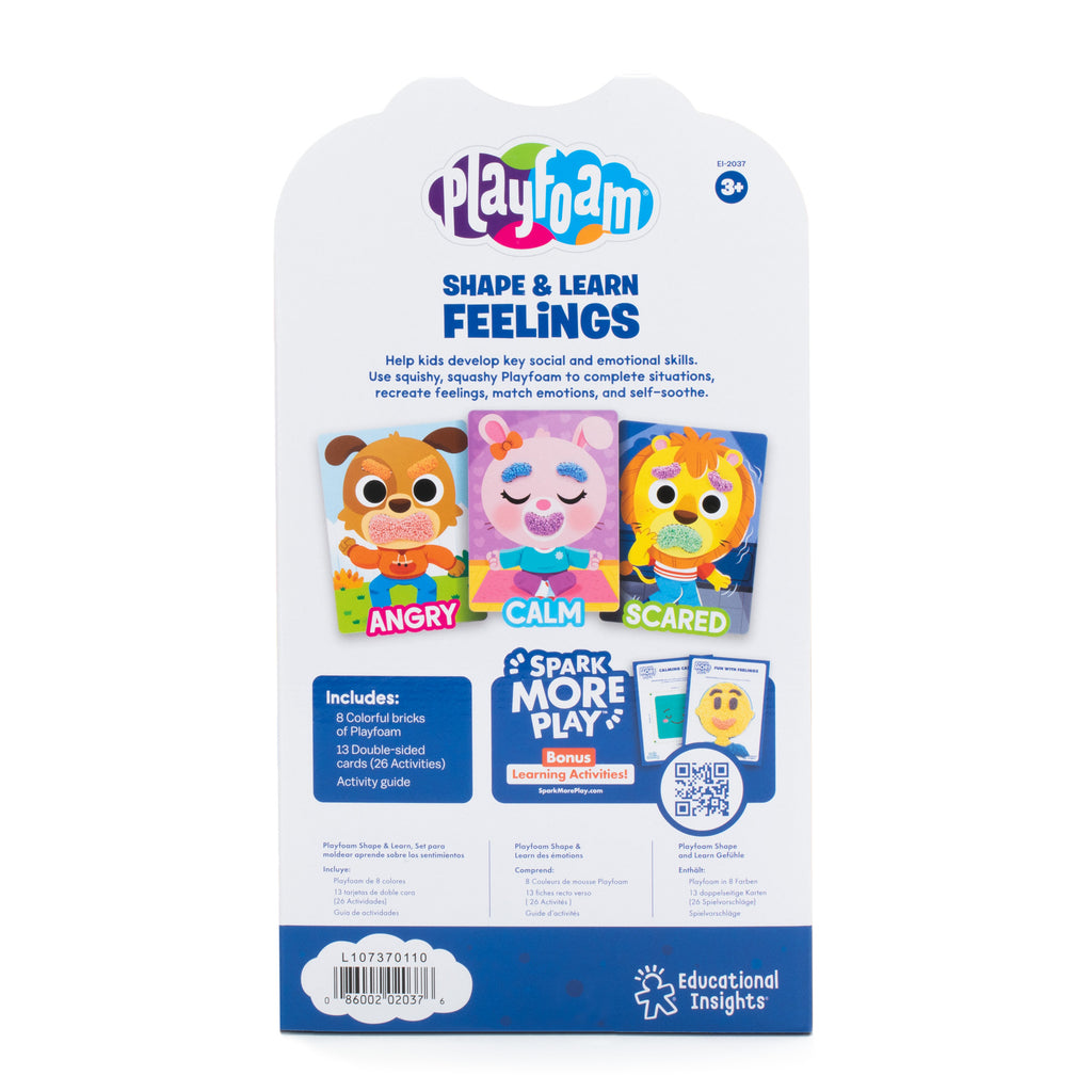Playfoam Shape and Learn Feelings