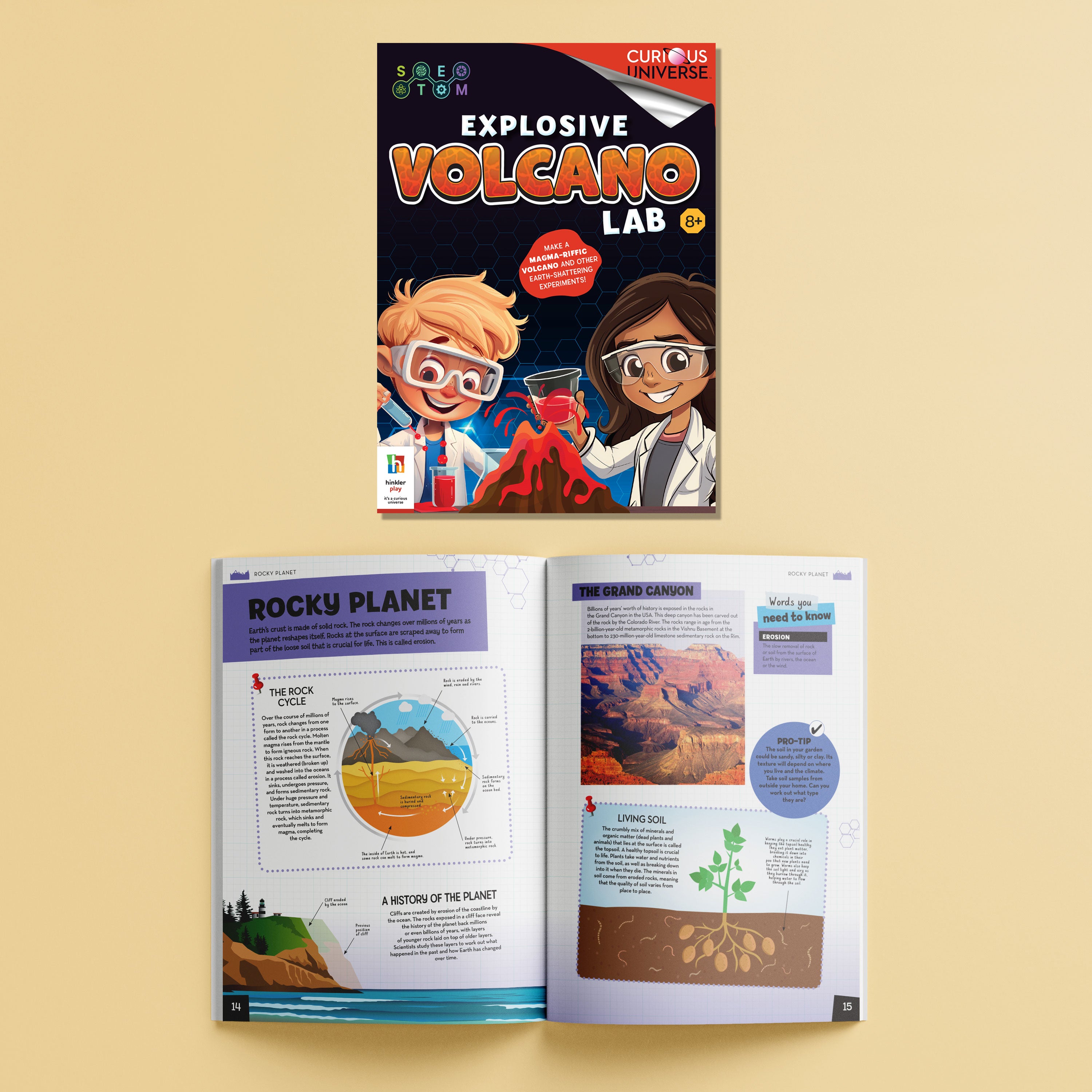 Explosive Volcano Lab Kit